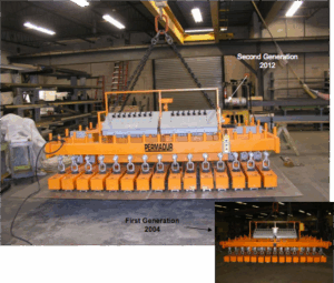 permadur multiple part handling magnet system series 714