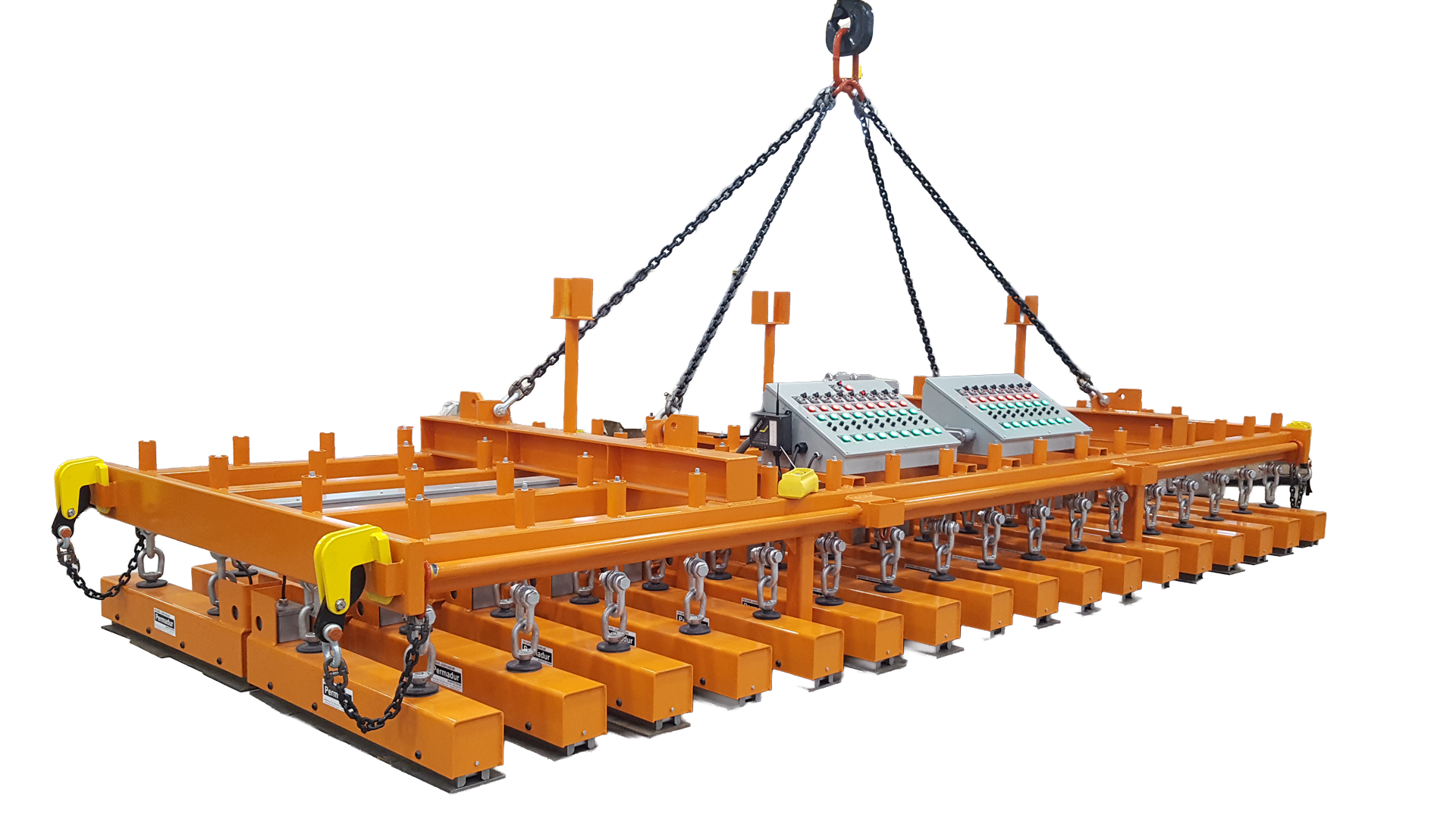 Series-1734-BP-1600-44-Multiple-Plate-Handler-Skeleton-Picker-B1352 multiple part steel part handler